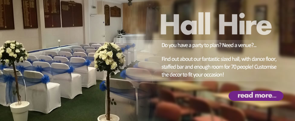 Hall Hire